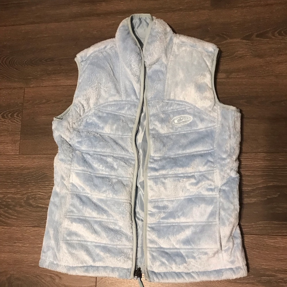 Baby blue drake vest